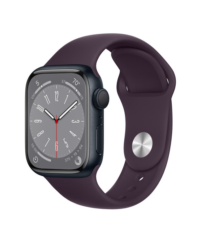 Apple Apple Watch Series 8 GPS, Цвет корпуса «Тёмная ночь», Спортивный ремешок