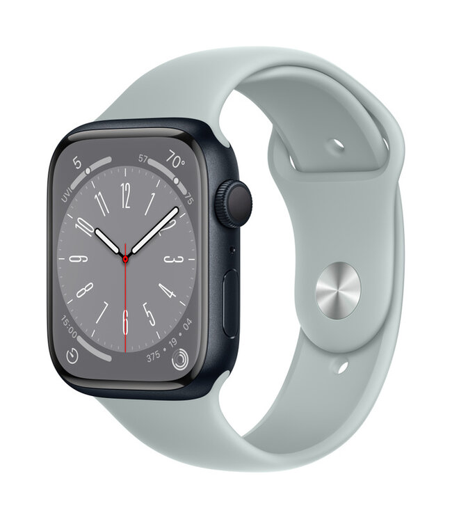 Apple Apple Watch Series 8 GPS, Цвет корпуса «Тёмная ночь», Спортивный ремешок