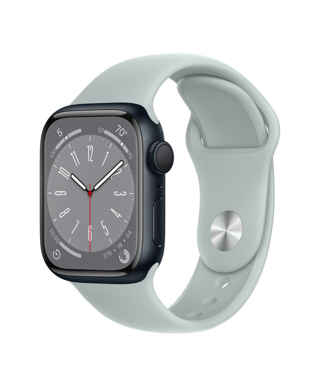 Apple Apple Watch Series 8 GPS, Цвет корпуса «Тёмная ночь», Спортивный ремешок