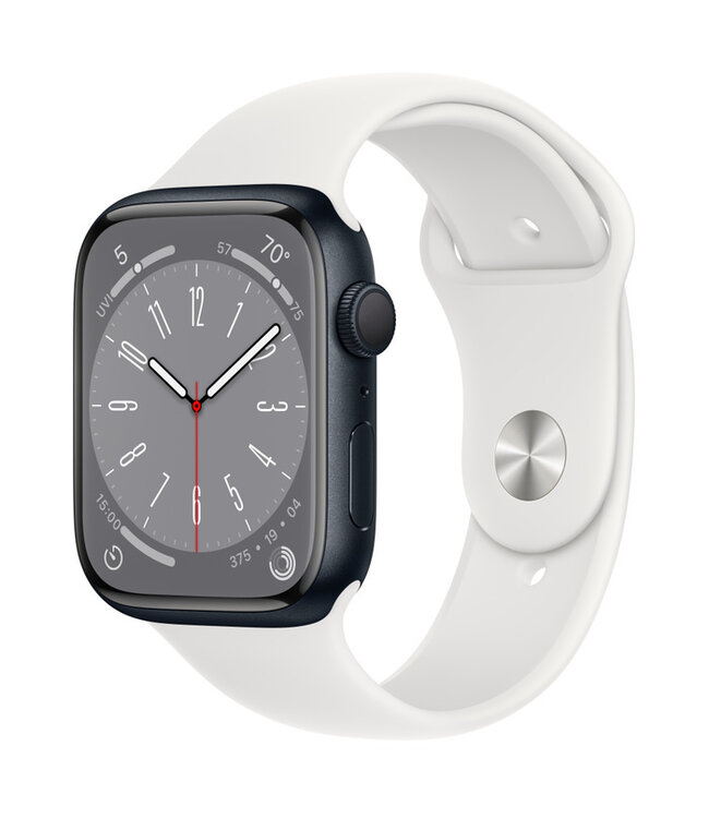 Apple Apple Watch Series 8 GPS, Цвет корпуса «Тёмная ночь», Спортивный ремешок