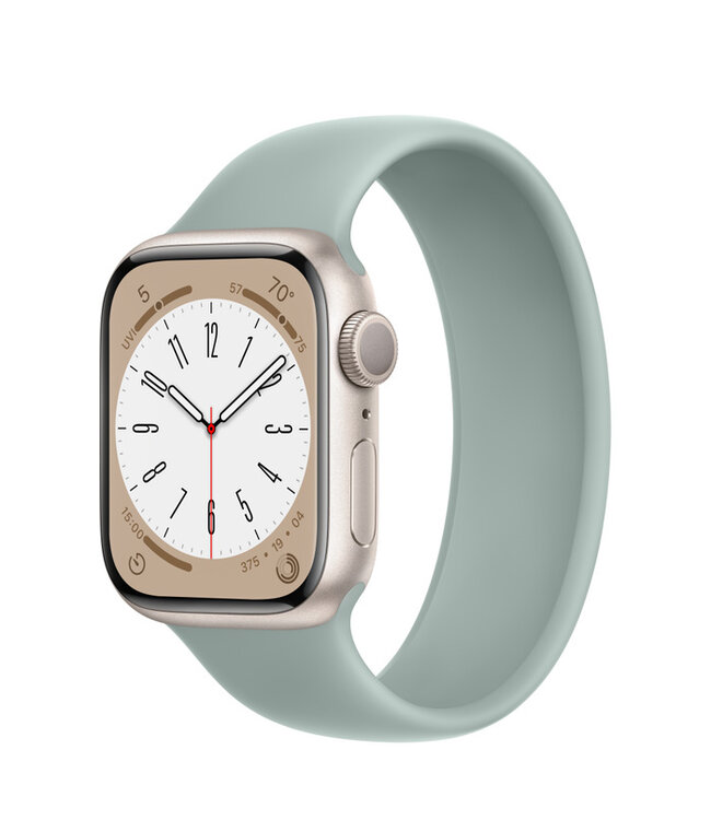 Apple Apple Watch Series 8 GPS, Цвет корпуса «Сияющая звезда», Спортивный ремешок