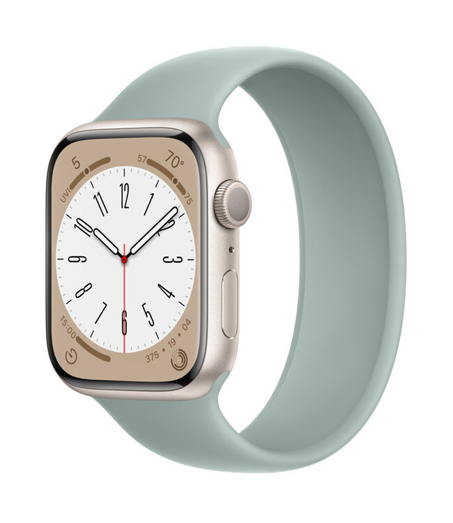 Apple Apple Watch Series 8 GPS, Цвет корпуса «Сияющая звезда», Спортивный ремешок
