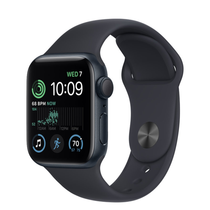 Apple Apple Watch SE, Цвет корпуса «Темная ночь», Спортивный ремешок
