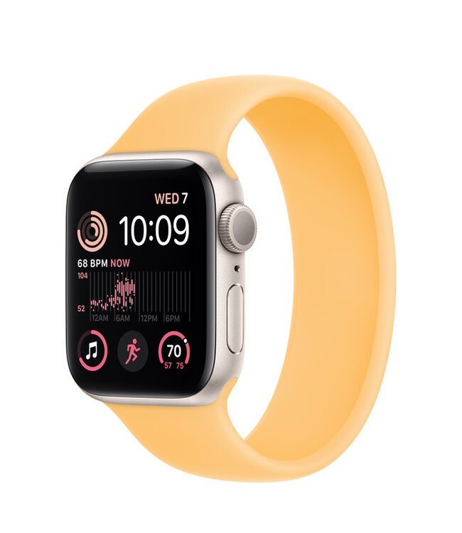 Apple Apple Watch SE, Цвет корпуса «Сияющая звезда», Спортивный ремешок