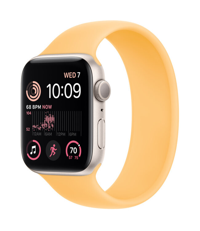 Apple Apple Watch SE, Цвет корпуса «Сияющая звезда», Спортивный ремешок