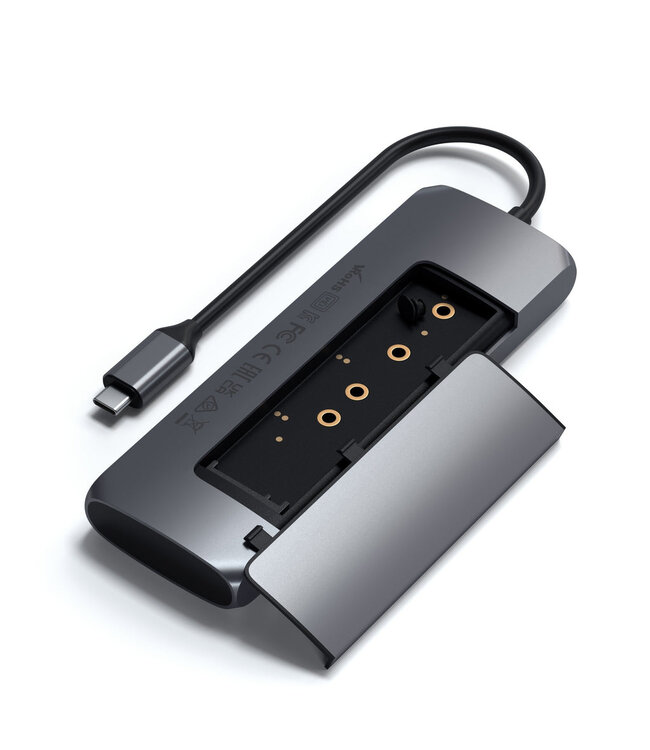Satechi Satechi USB-C Hybrid Multiport/SSD Enclosure Adapter