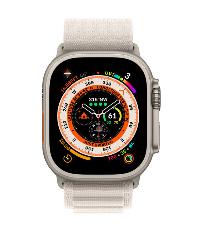 Apple Apple Watch Ultra с альпийским белым браслетом