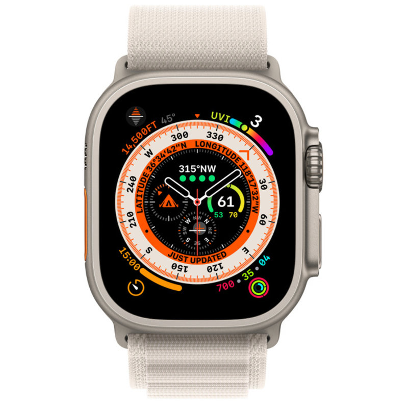 Apple Apple Watch Ultra с альпийским белым браслетом