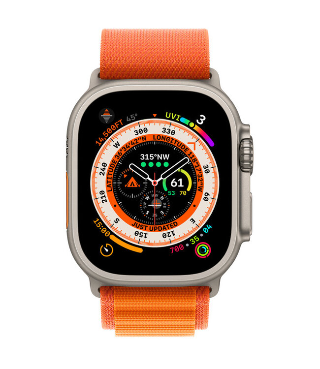 Apple Apple Watch Ultra с альпийским оранжевым браслетом