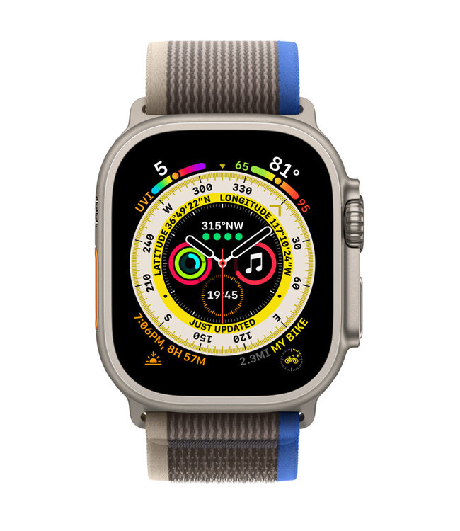 Apple Apple Watch Ultra с сине-серым ремешком