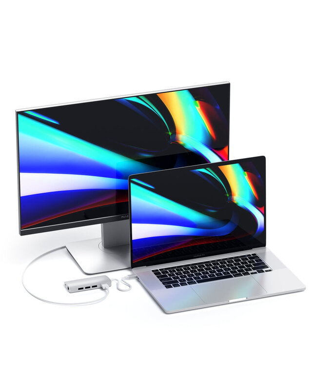 Satechi Satechi Aluminium Multi-Port Adapter V2