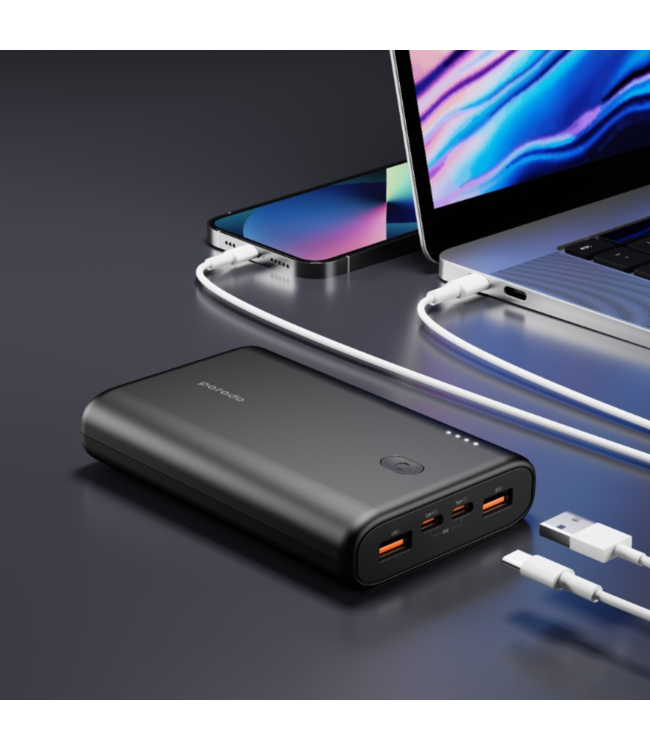 Porodo Porodo 20000 mAh 65W PD - Портативный аккумулятор