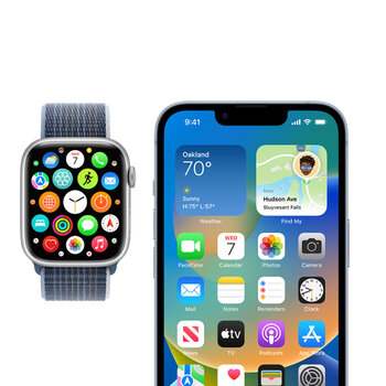 Настройка/Сопряжения Apple Watch с iPhone с обновлением устройств