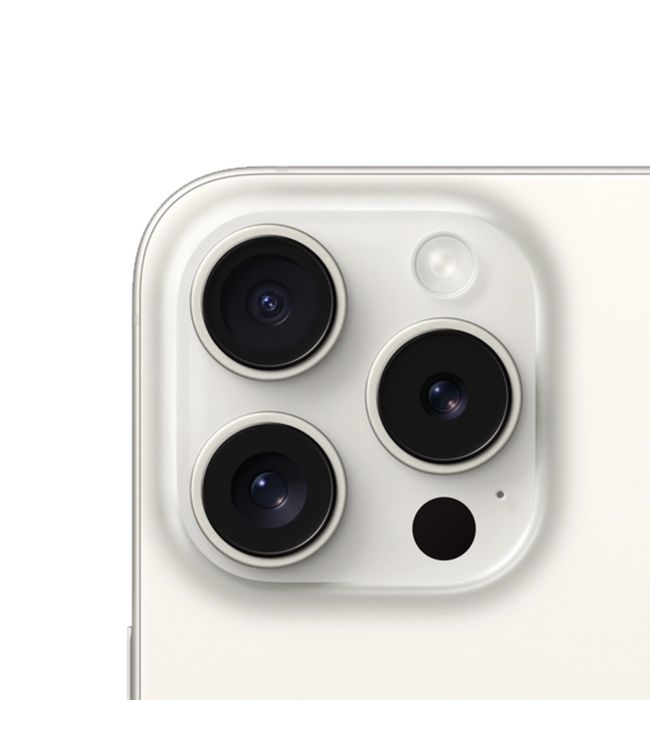 Apple iPhone 15 Pro Max, 1 ТБ, White Titanium, (MU7H3)