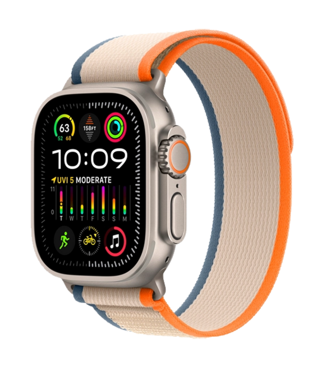 Apple Apple Watch Ultra Series 2, 49мм, Orange/Beige Trail Loop, (MRF13)