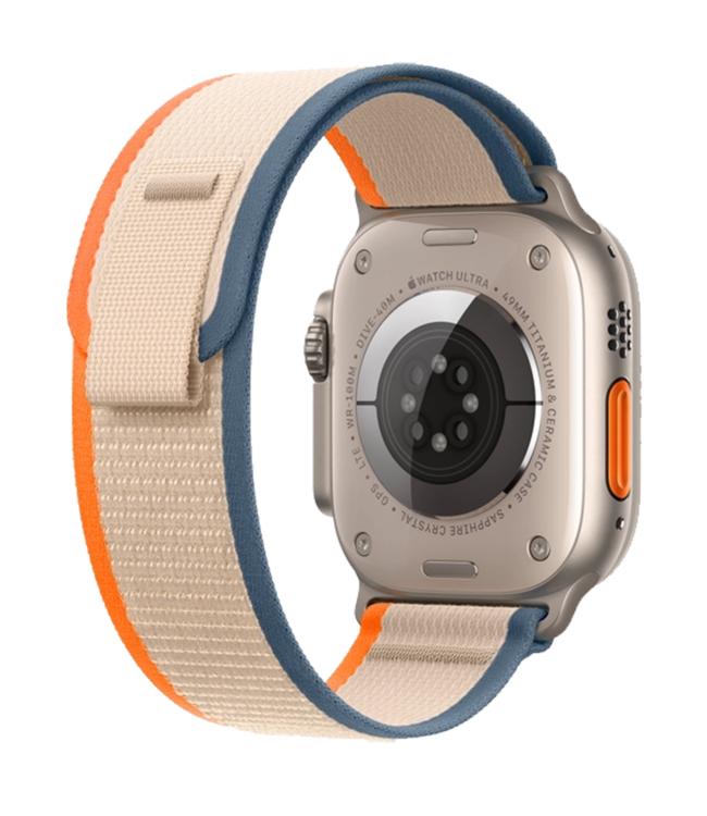 Apple Apple Watch Ultra Series 2, 49мм, Orange/Beige Trail Loop, (MRF13)