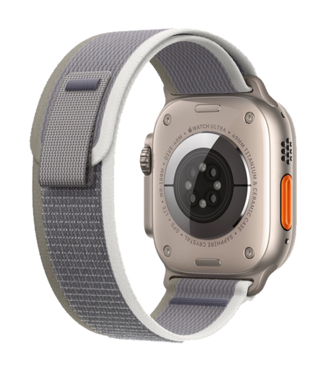 Apple Apple Watch Ultra Series 2, 49мм, Green/Grey Trail Loop, (MRF33)