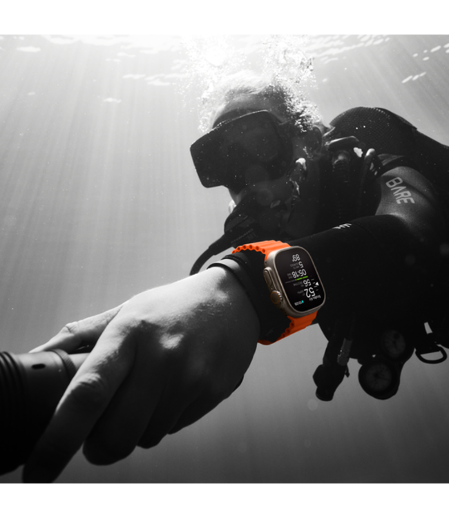 Apple Apple Watch Ultra Series 2, 49мм, Green/Grey Trail Loop, (MRF33)