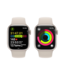 Apple Apple Watch Series 9 GPS, 45мм, Сияющая звезда, Starlight Sport Band, (MR973)
