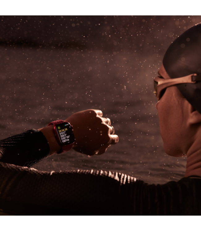 Apple Apple Watch Series 9 GPS, 41мм, Розовый, Light Pink Sport Band, (MR933)