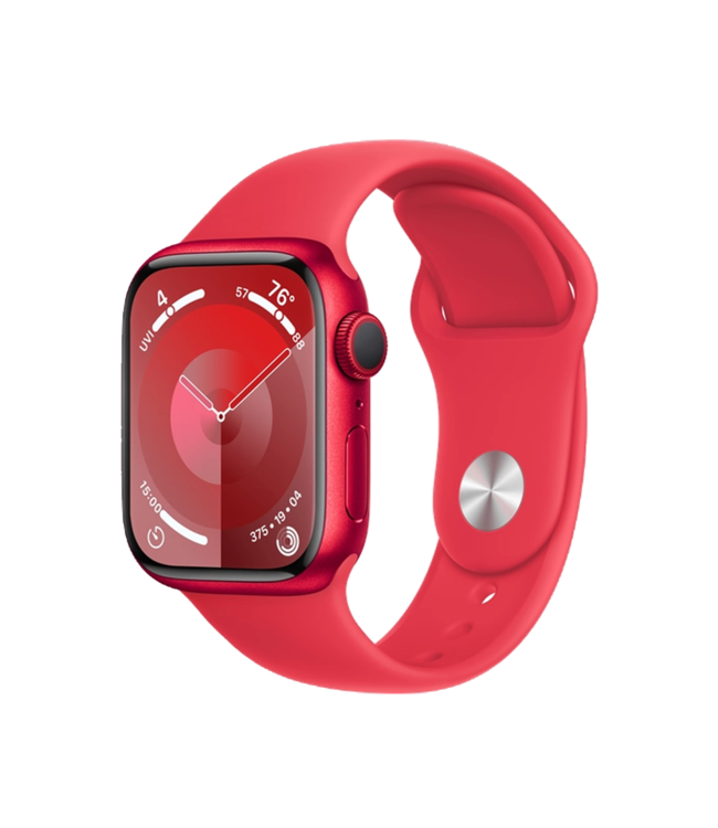 Apple Apple Watch Series 9 GPS, 41мм, (PRODUCT)RED, PRODUCT(RED) Sport Band, (MRXG3)