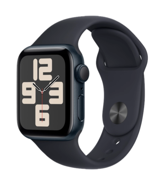 Apple Apple Watch SE GPS Gen.2, 44мм, Тёмная ночь, Midnight Sport Band, (MRE73)