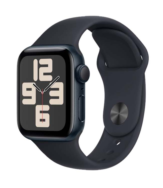 Apple Apple Watch SE GPS Gen.2, 44мм, Тёмная ночь, Midnight Sport Band, (MRE73)