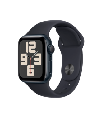 Apple Apple Watch SE GPS Gen.2, 40мм, Тёмная ночь, Midnight Sport Band, (MR9X3)