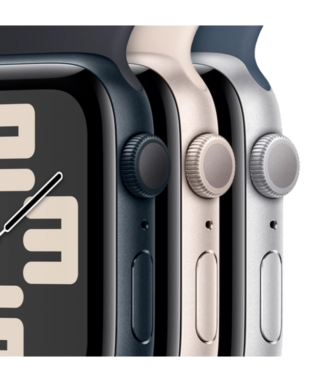 Apple Apple Watch SE GPS Gen.2, 40мм, Тёмная ночь, Midnight Sport Band, (MR9X3)