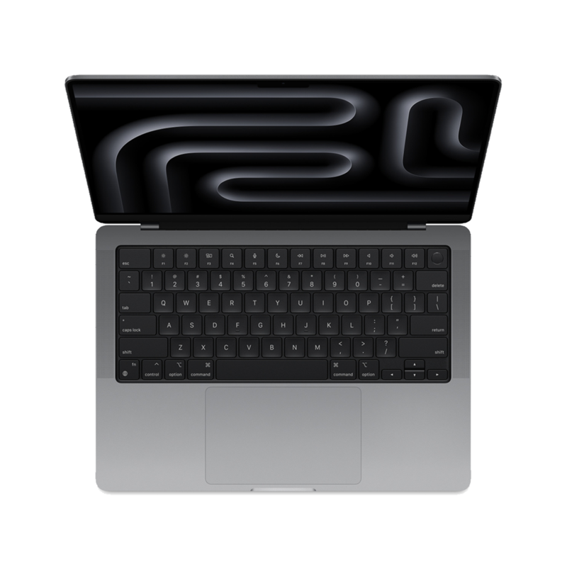 Apple MacBook Pro 14" Apple M3 (8 CPU/10 GPU), 8 ГБ, 512 ГБ, Серый космос (MTL73HX/A)