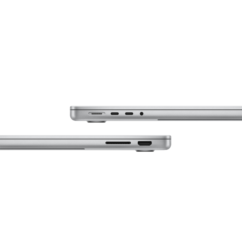 Apple MacBook Pro 14" Apple M3 Pro (12 CPU/18 GPU),18 ГБ, 1 ТБ, Серебристый (MRX73HX/A)