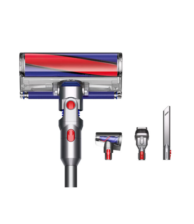 Dyson Пылесос Dyson V8 Fluffy (2023), Никель/серебро
