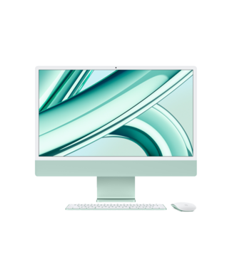 Apple iMac 24" Apple M3 (8 CPU/10GPU), 8 ГБ, 256 ГБ SSD, Green (MQRN3HX/A)