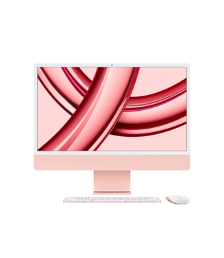 Apple iMac 24" Apple M3 (8 CPU/8GPU), 8 ГБ, 256 ГБ SSD, Pink (MQRD3HX/A)