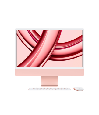 Apple iMac 24" Apple M3 (8 CPU/10GPU), 8 ГБ, 256 ГБ SSD, Pink (MQRT3HX/A)