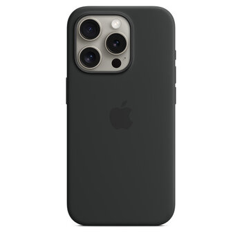 Apple Чехол Apple Silicone Case для iPhone 15 Pro Black