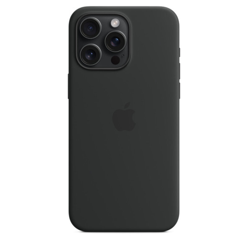 Apple Чехол Apple Silicone Case для iPhone 15 Pro Max Black