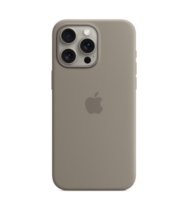 Apple Чехол Apple Silicone Case для iPhone 15 Pro Max Clay