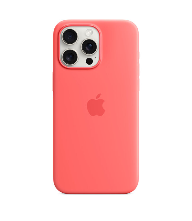 Apple Чехол Apple Silicone Case для iPhone 15 Pro Max Guava