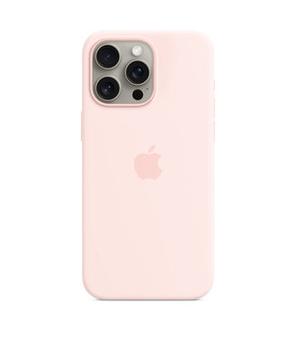 Apple Чехол Apple Silicone Case для iPhone 15 Pro Max Light Pink