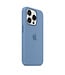 Apple Чехол Apple Silicone Case для iPhone 15 Pro Winter Blue