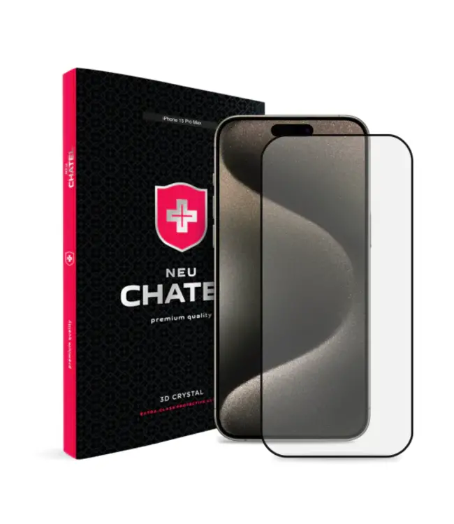 Neu Chatel NEU Chatel 3D Crystal - защитное стекло для iPhone 15 Pro Max