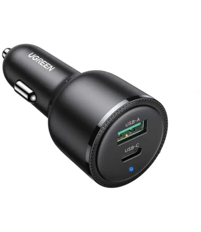 UGREEN UGREEN QC3.0, PD, 63W, (USB-C+USB-A) - Автомобильное зарядное устройство