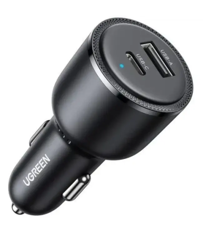 UGREEN UGREEN QC3.0, PD, 63W, (USB-C+USB-A) - Автомобильное зарядное устройство