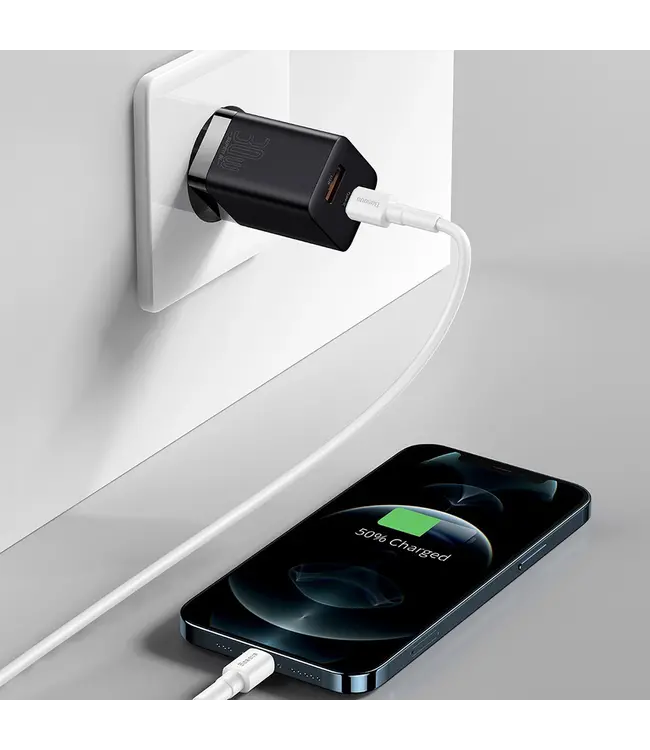 Baseus Baseus 30W Dual Charger - Адаптер питания