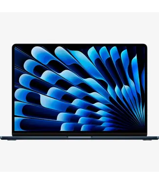 Apple MacBook Air 15.3" Apple M3 (8C CPU/10C GPU), 16 ГБ, 512 ГБ, Тёмная ночь (MXD43)