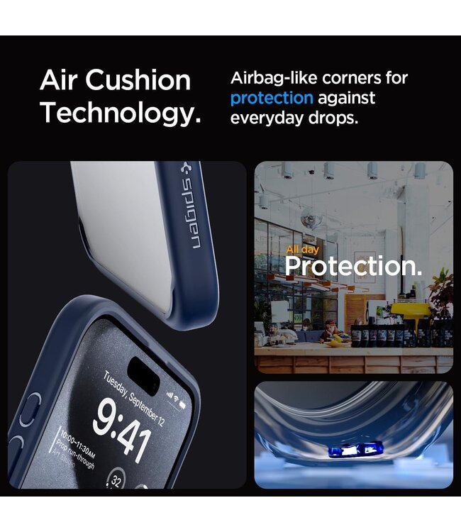 Spigen Spigen MagSafe - Чехол для iPhone 15 Pro Синий