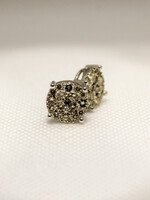 10k Earrings 10k wg 2.03ct sup flow #112622