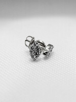 14k Earrings 14k wg .5ct 1.6gr #38957