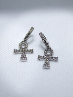 14k Earrings 14k yg .87ct unc #ds04314w